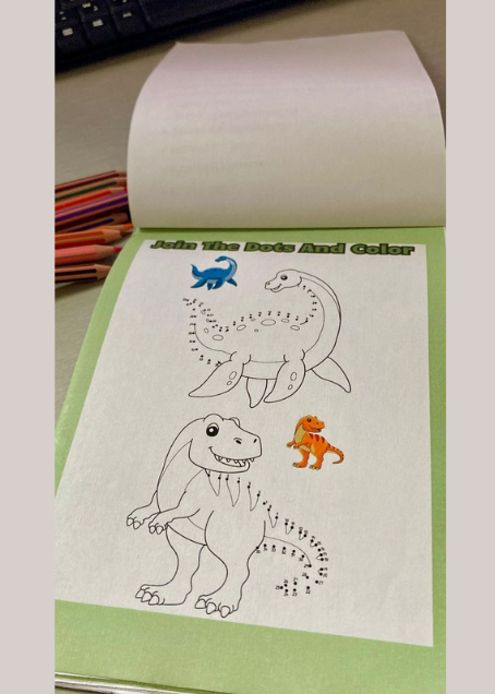 Dino activity book - KitsForSmartKids