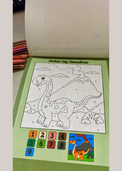 Dino activity book - KitsForSmartKids