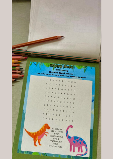 Dino activity book - KitsForSmartKids