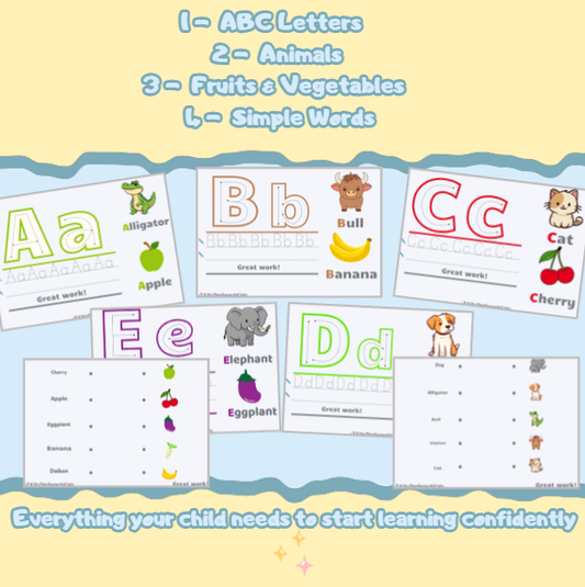 Letters And Words - KitsForSmartKids